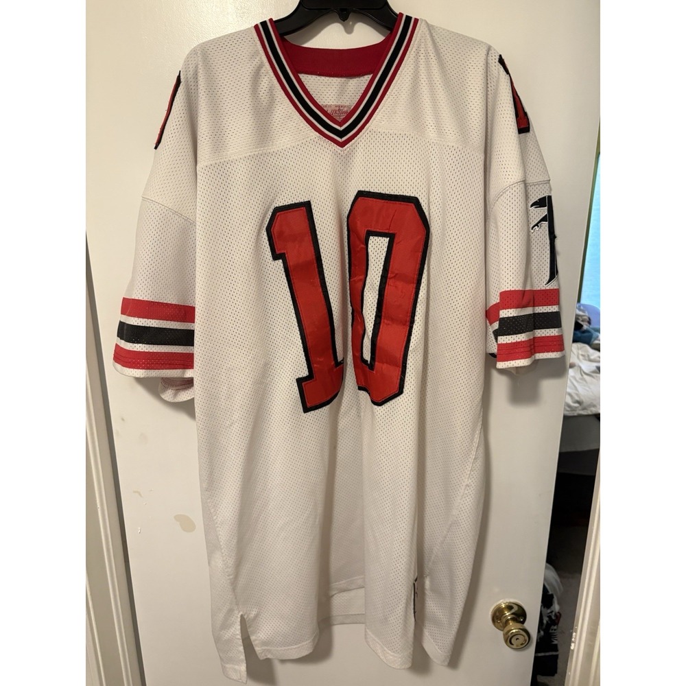 Authentic Mitchell & Ness 1983 Atlanta Falcons Steve Bartkowski Jersey 56 XXXL